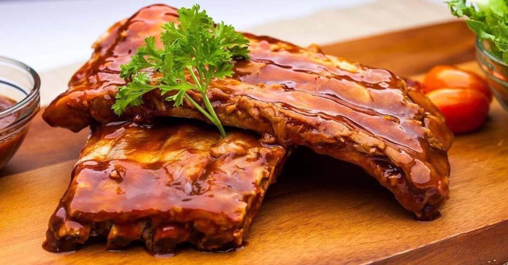 ซี่โครงหมูอบ BBQ Delivery