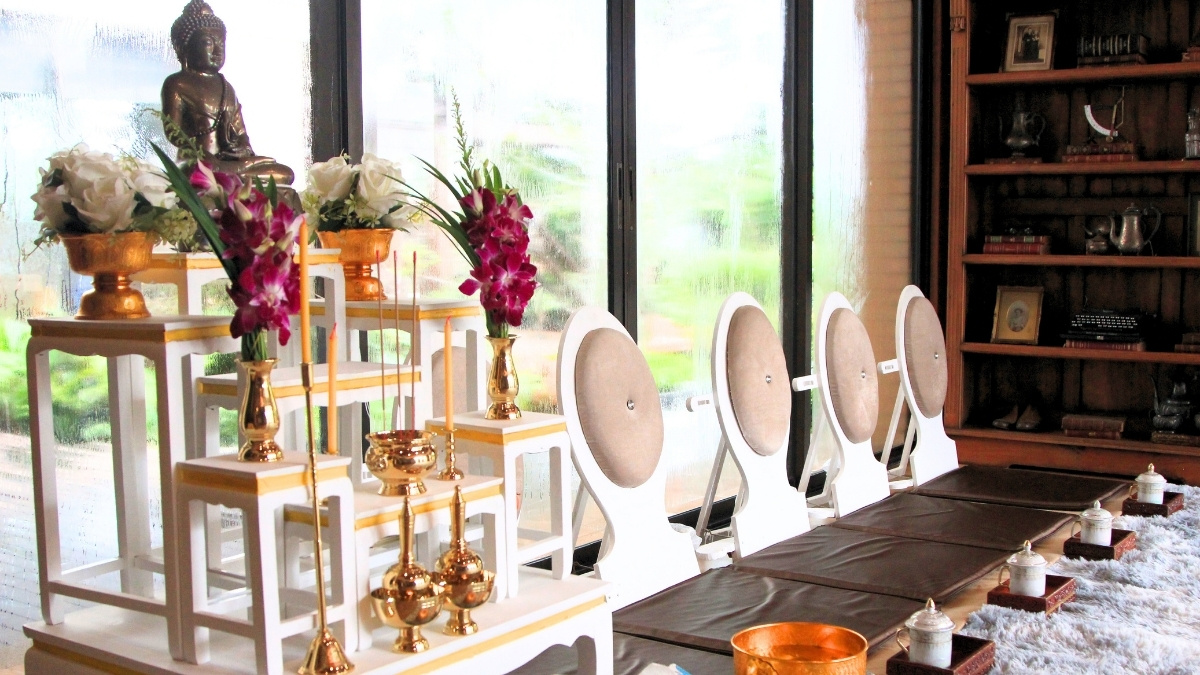 บรรยากาศงานทำบุญบ้านพรีเมียม